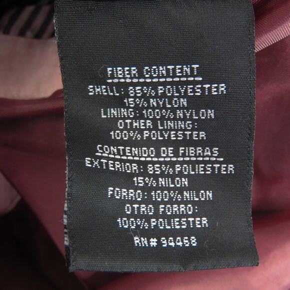 Braetan Maroon Purple Suede Hooded Trench Coat Jacket Small - Picture 7 of 7